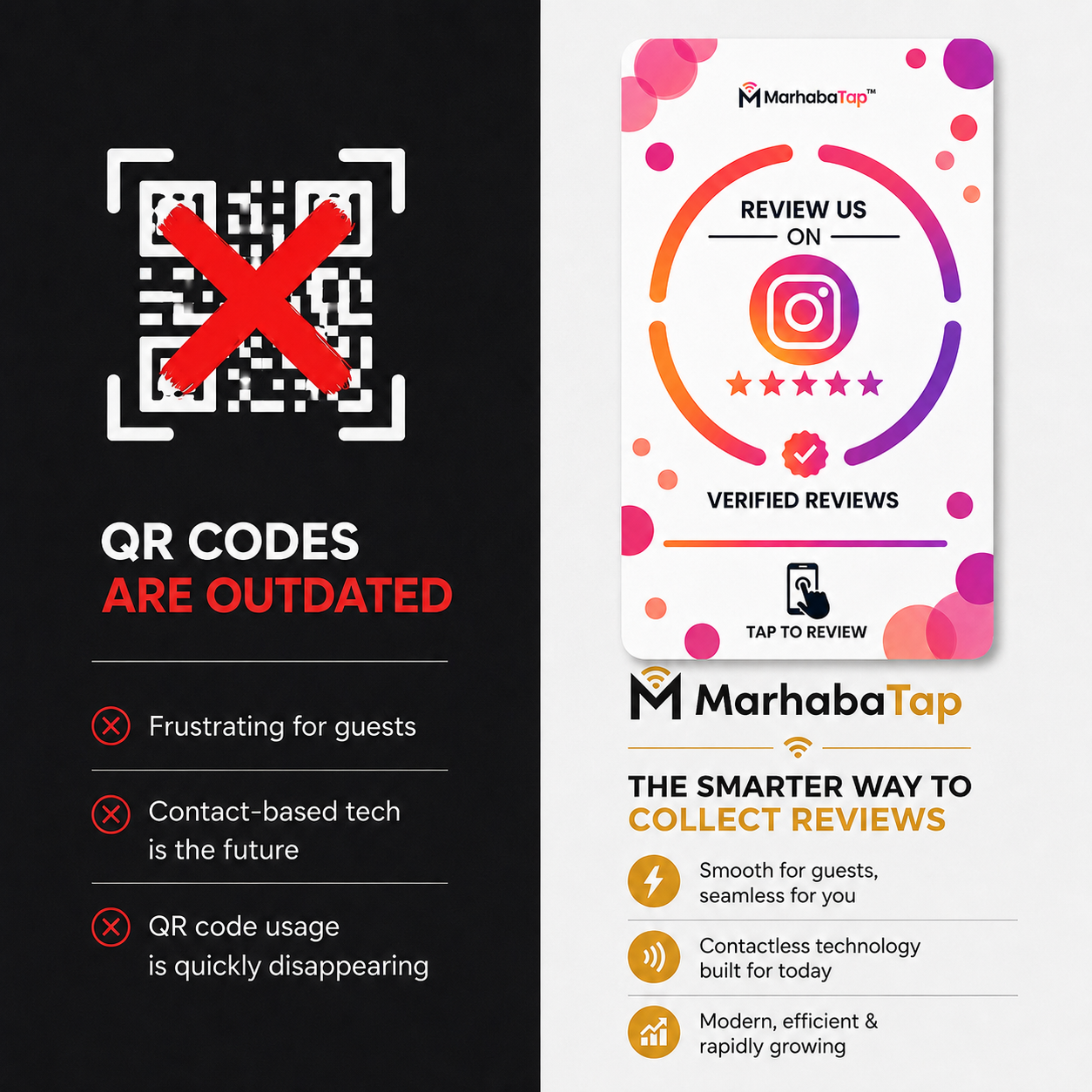 Instagram Tap Card- MarhabaTap™