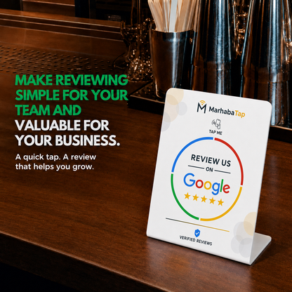 Google Tap Stand - MarhabaTap™