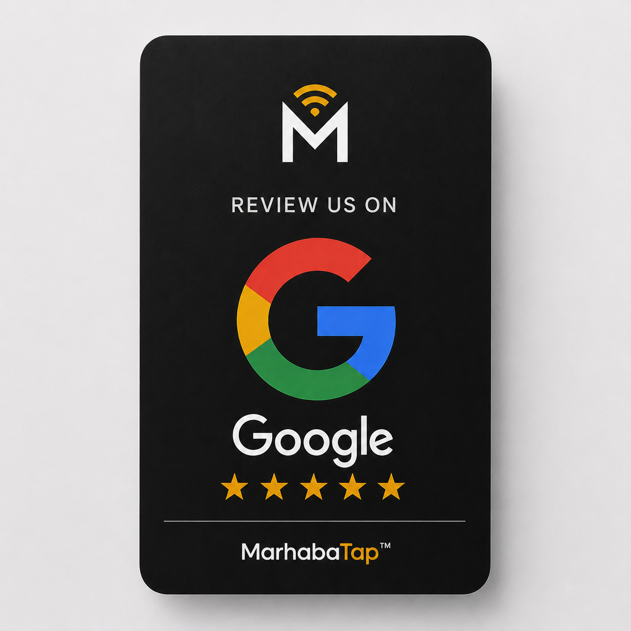 Google Tap Card Gold Edition - MarhabaTap™