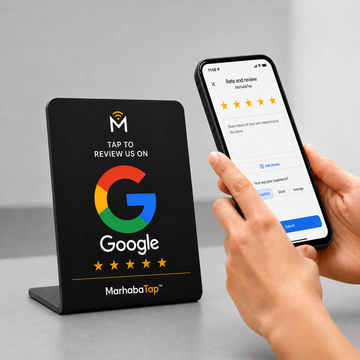 Google Tap Stand — Gold Edition