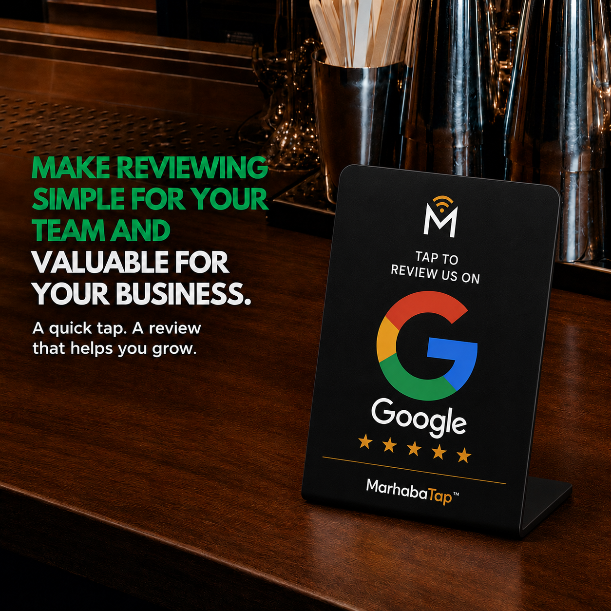 Google Tap Stand — Gold Edition