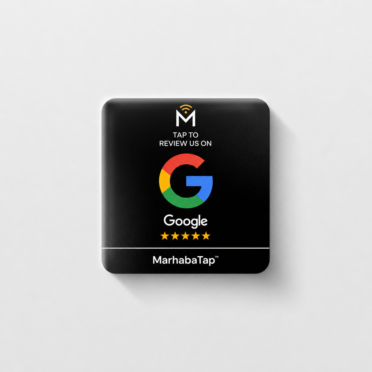 Google Tap Sticker — Gold Edition