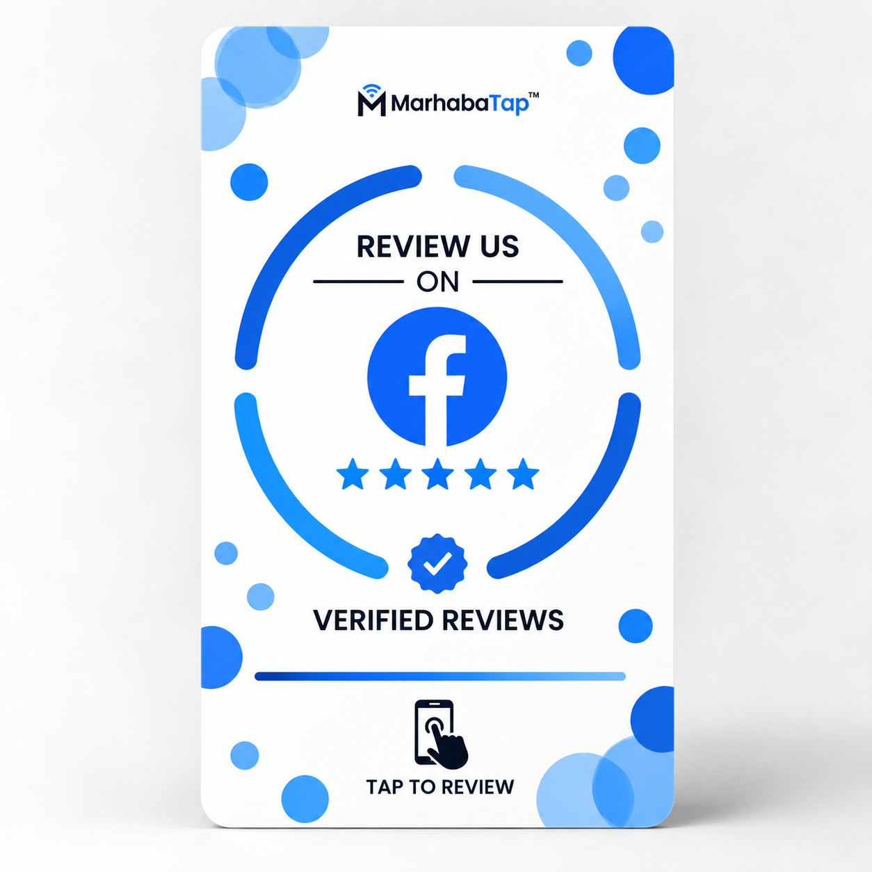 Facebook Tap Card- MarhabaTap™