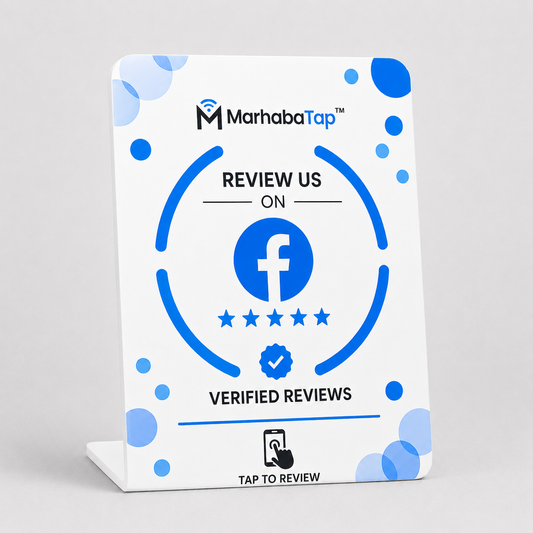 Facebook Tap Stand- MarhabaTap™