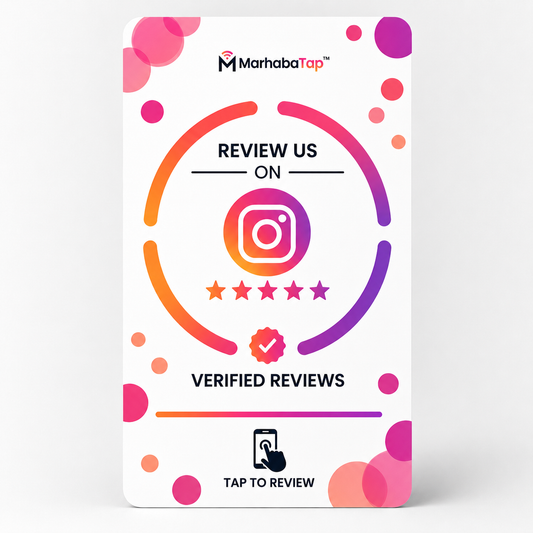 Instagram Tap Card- MarhabaTap™
