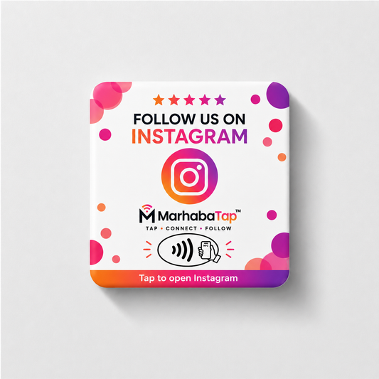 Instagram Tap Plate- MarhabaTap™