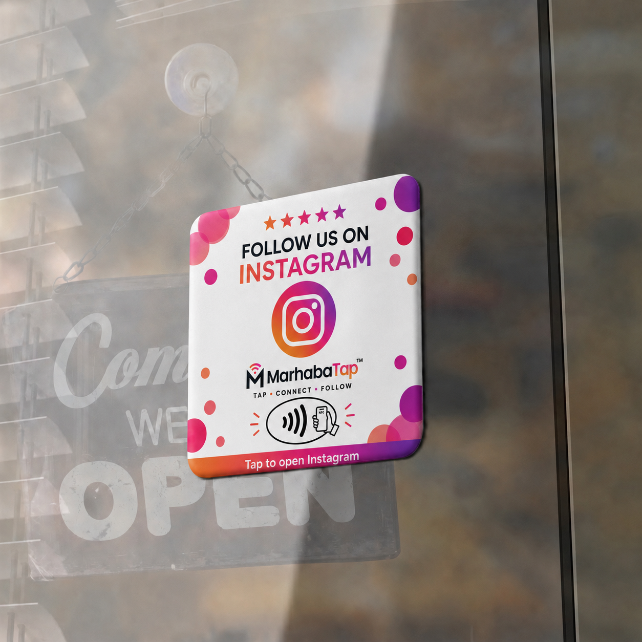 Instagram Tap Plate- MarhabaTap™