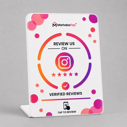 Instagram Tap Stand- MarhabaTap™