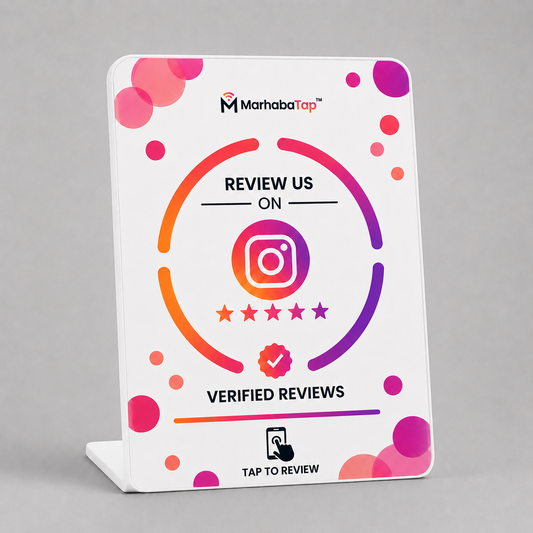 Instagram Tap Stand- MarhabaTap™