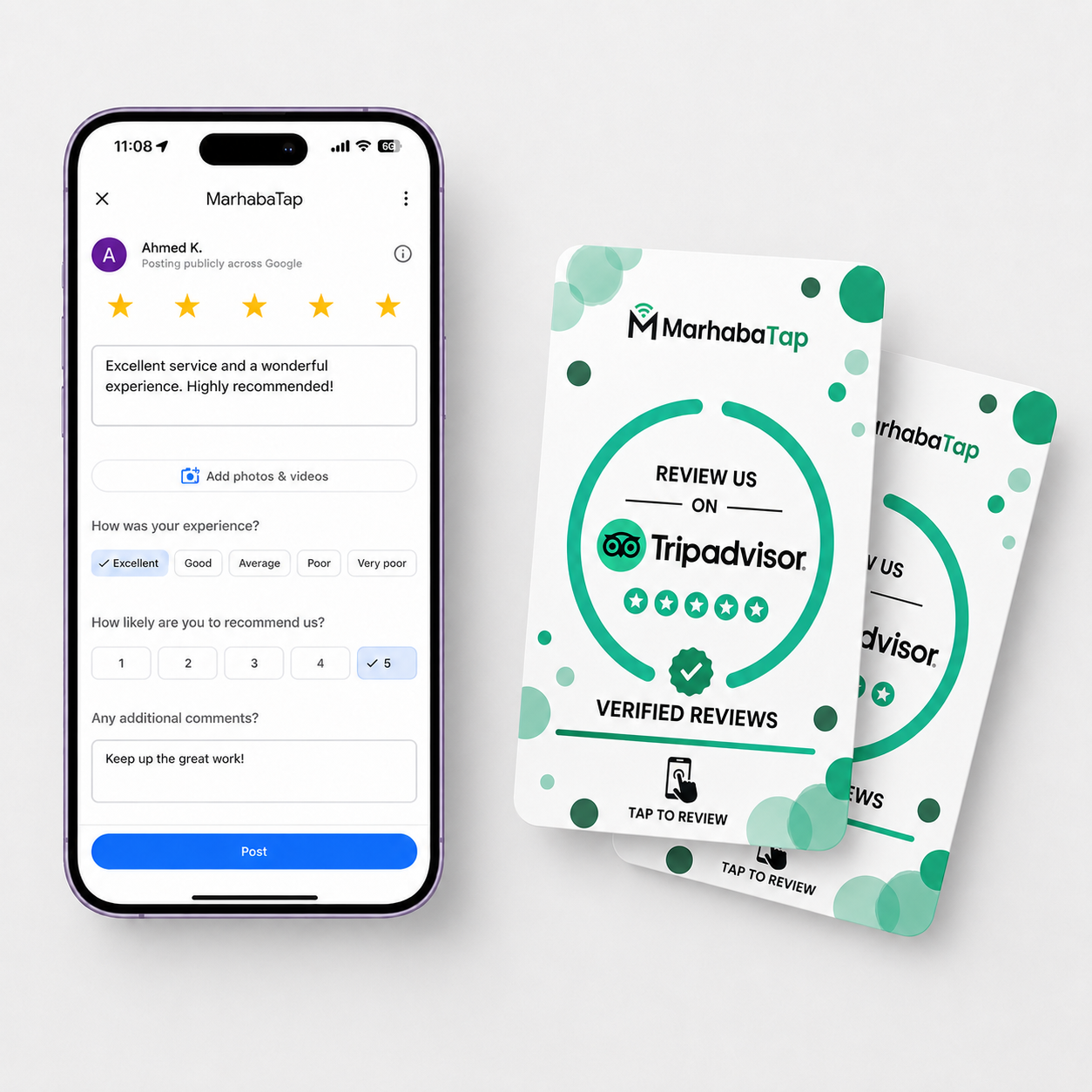 Tripadvisor Tap Card- MarhabaTap™