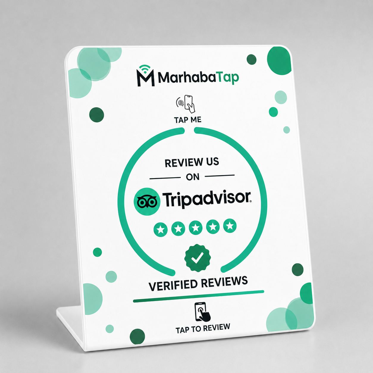 Tripadvisor Tap Stand- MarhabaTap™