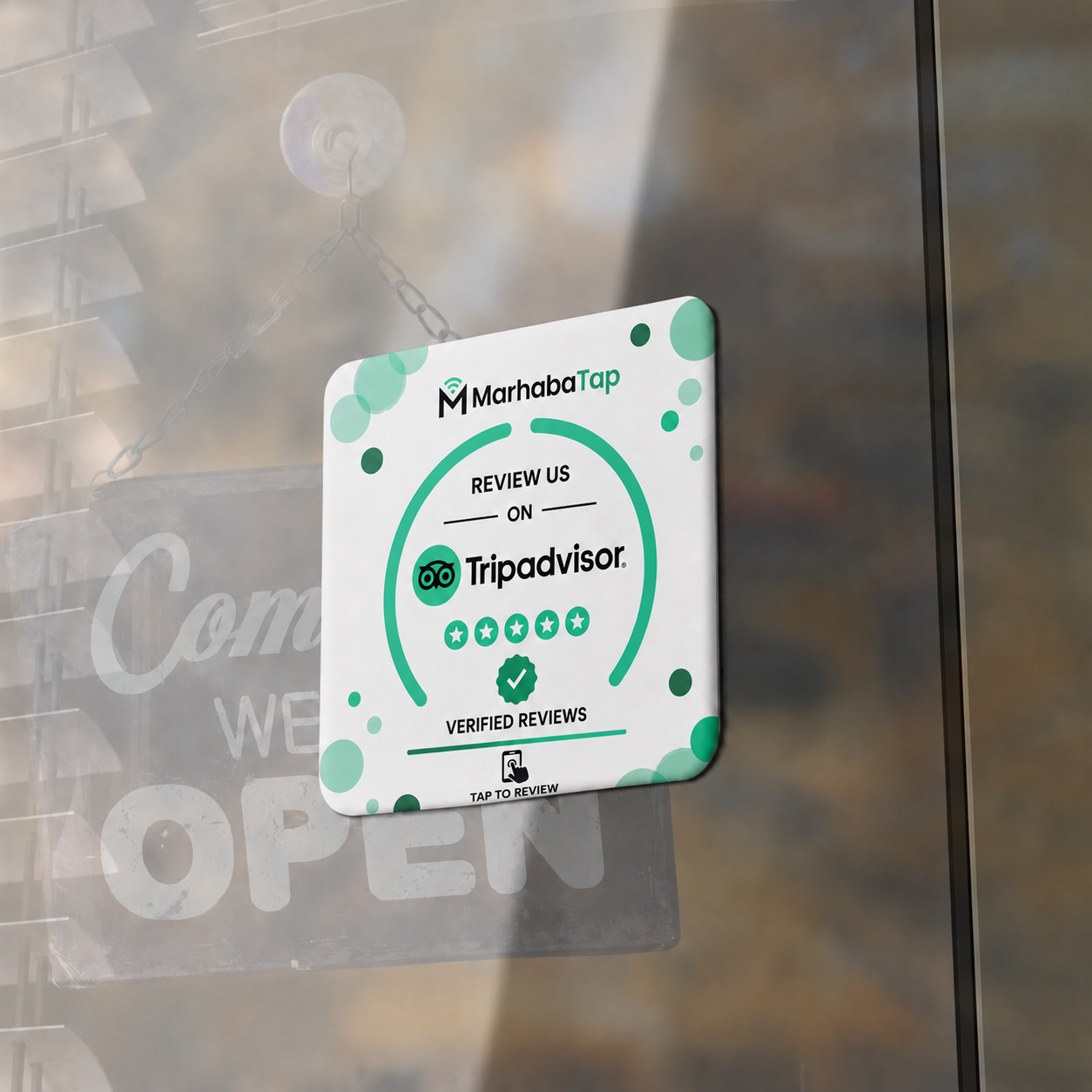 Tripadvisor Tap Plate- MarhabaTap™