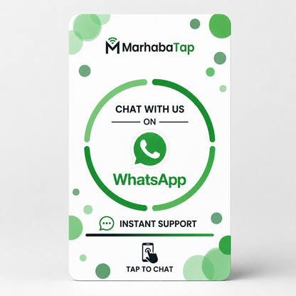 WhatsApp Tap Card- MarhabaTap™