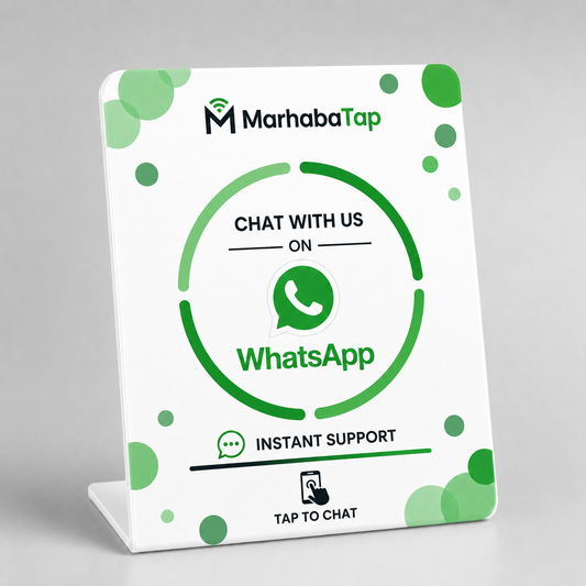WhatsApp Tap Stand- MarhabaTap™