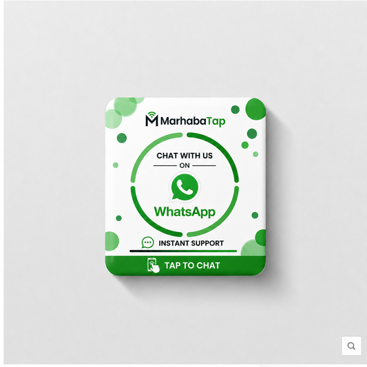 WhatsApp Tap Plate- MarhabaTap™