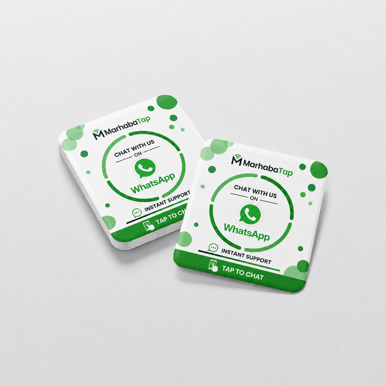 WhatsApp Tap Plate- MarhabaTap™