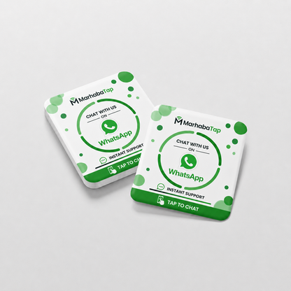 WhatsApp Tap Plate- MarhabaTap™