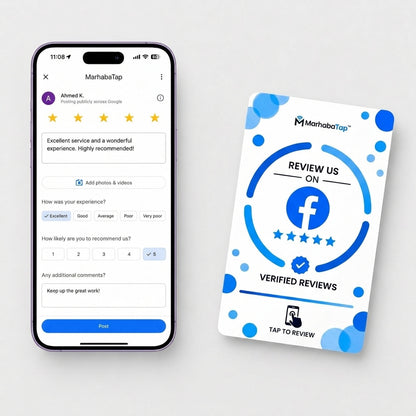 Facebook Tap Card- MarhabaTap™