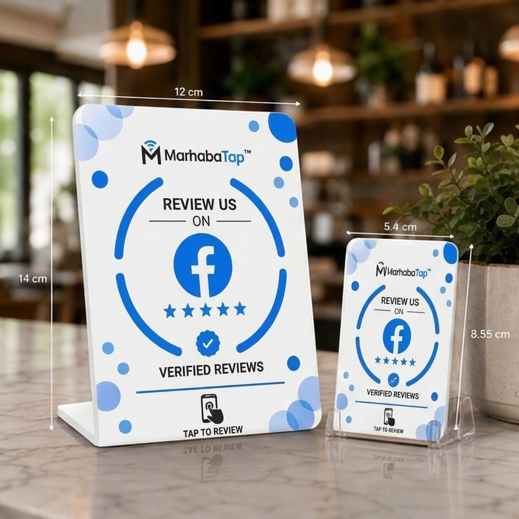 Facebook Tap Stand- MarhabaTap™